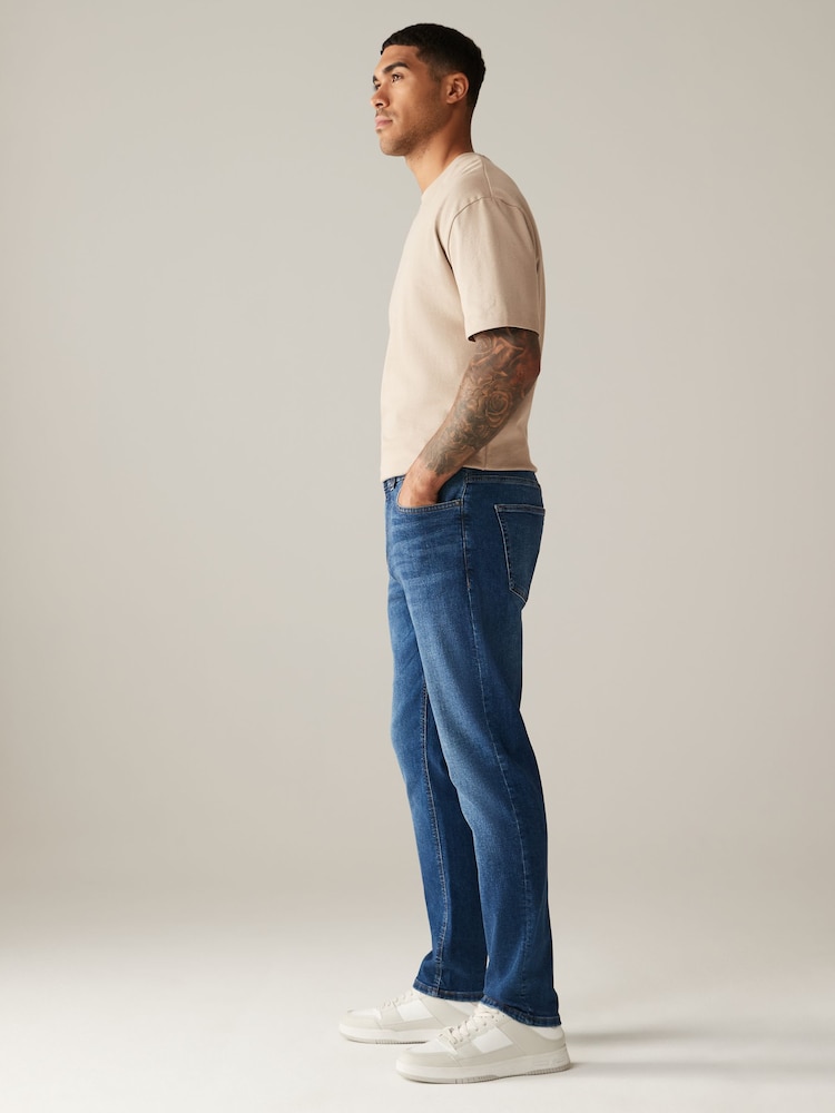 Blue Slim Fit Classic Stretch Jeans - Image 3 of 11