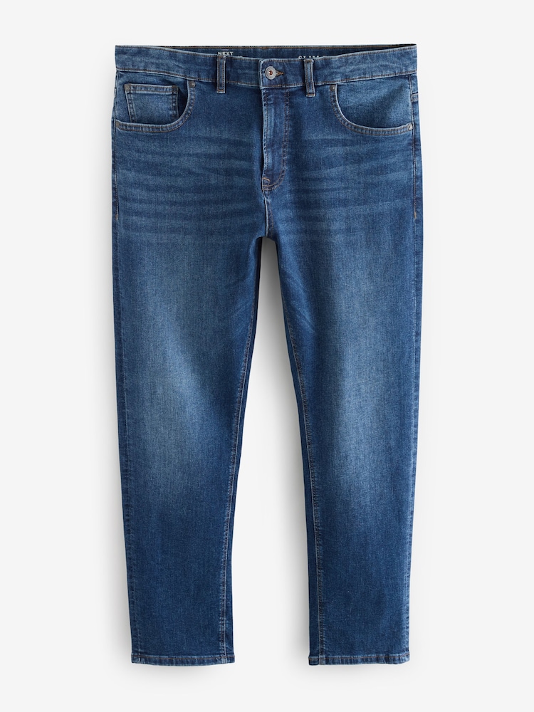 Blue Slim Fit Classic Stretch Jeans - Image 7 of 11