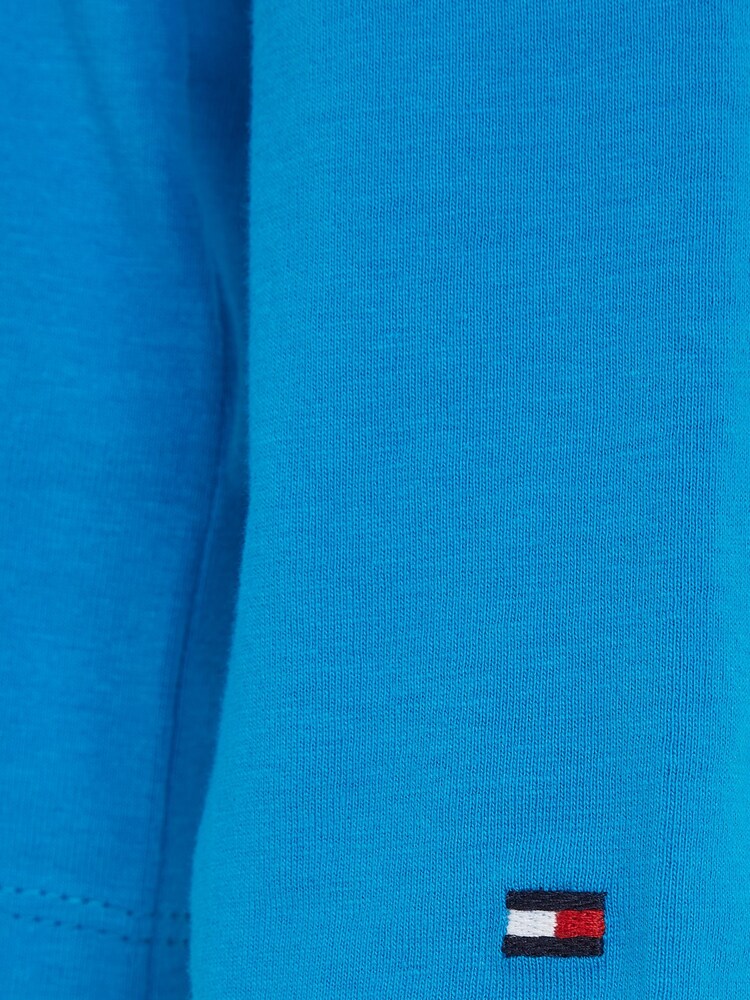 Tommy Hilfiger Unisex Kids Blue Essential Long Sleeve T-Shirt - Image 9 of 9