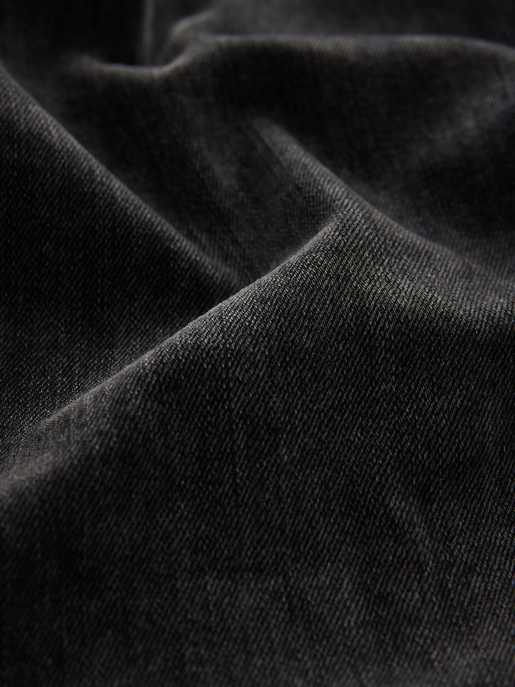 Charcoal Grey Straight Fit Belted Authentic Jeans - Image 11 of 11 Charcoal Grey Straight Fit Belted Authentic Jeans - Image 11 of 11