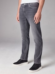 Charcoal Grey Slim Fit Motion Flex Jeans - Image 1 of 12