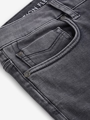 Charcoal Grey Slim Fit Motion Flex Jeans - Image 10 of 12