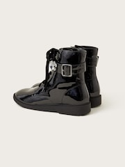 Monsoon Black Flo Sequin Biker Boots - Image 3 of 3