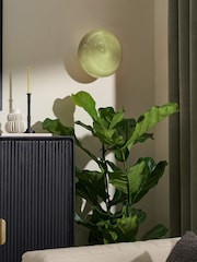 MADE.COM Green Adrianne Glass Wall Light - Image 2 of 6