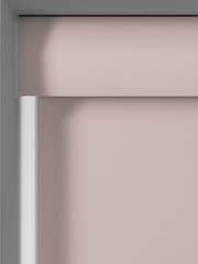 Dusky Pink Echo Made to Measure Blackout Roller Blind - Image 4 of 6