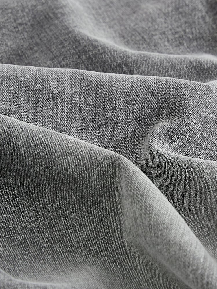 Grey Washed Slim Fit Classic Stretch Jeans - Image 12 of 12