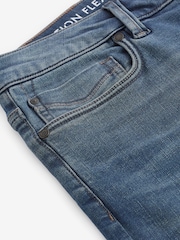 Blue Washed Slim Fit Motionflex Jeans - Image 10 of 12
