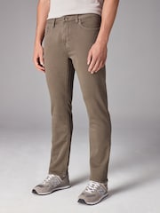 Mushroom Brown Slim Fit Comfort Stretch Jeans - Image 1 of 13