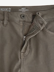 Mushroom Brown Slim Fit Comfort Stretch Jeans - Image 10 of 13
