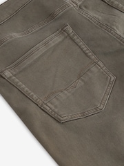 Mushroom Brown Slim Fit Comfort Stretch Jeans - Image 12 of 13