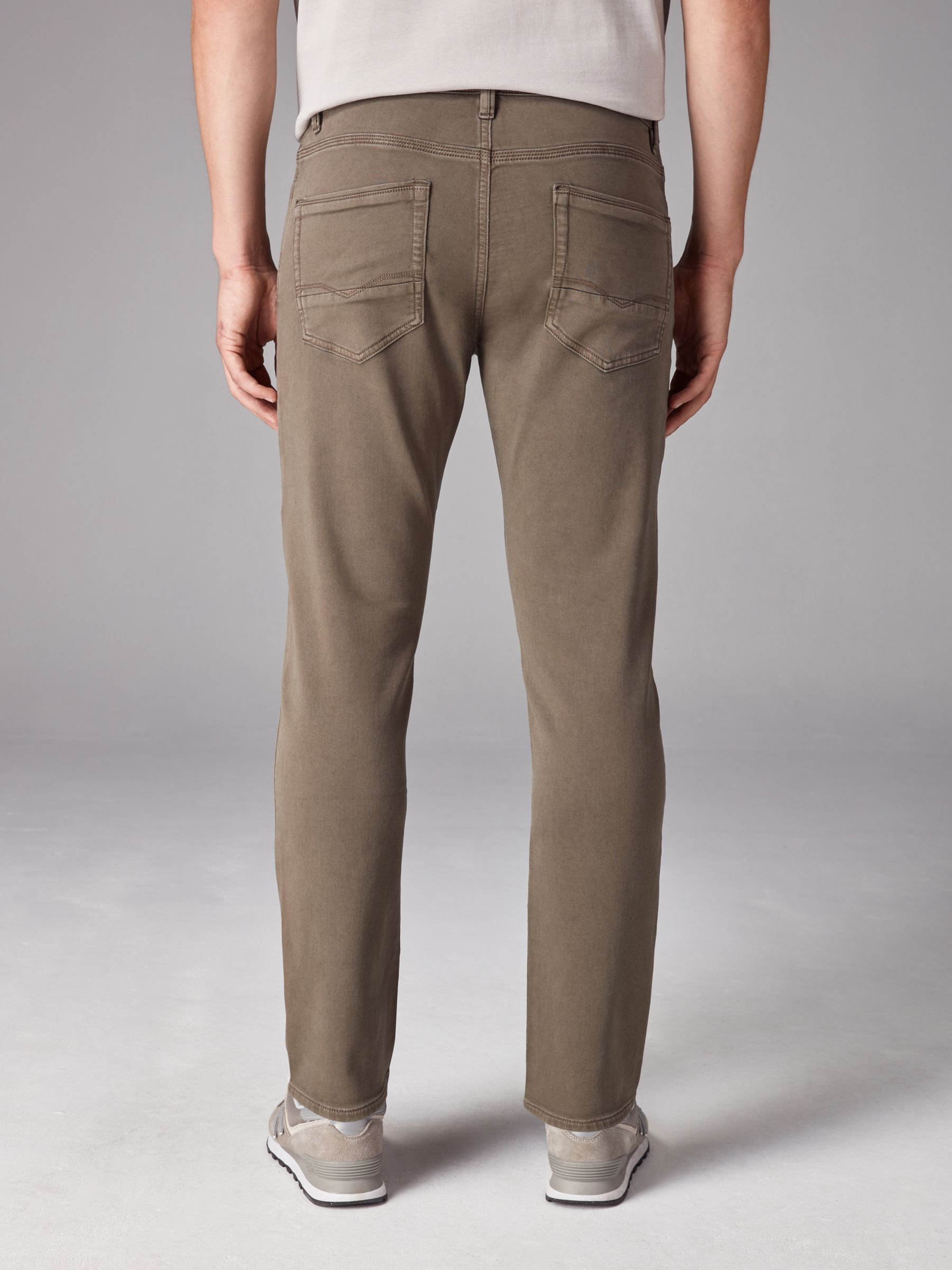 Buy Mushroom Brown Slim Fit Comfort Stretch Jeans from Next USA