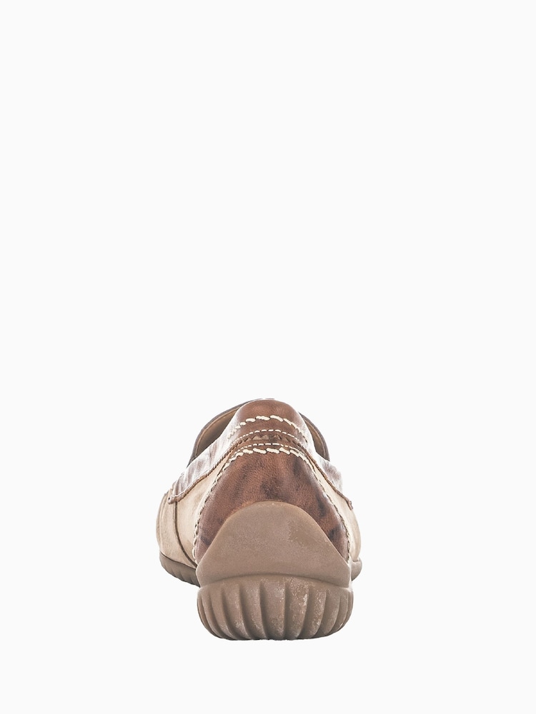 Gabor Wide Fit California Corda Nubuck Moccassins - Image 4 of 5