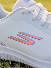 Skechers White Go Max 3 Golf Trainers - Image 2 of 10