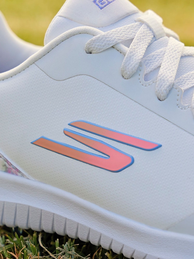 Skechers White Go Max 3 Golf Trainers - Image 2 of 10