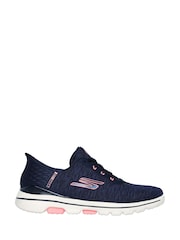 Skechers Blue Go Golf Walk 5 Slip Ins Shoes - Image 1 of 5