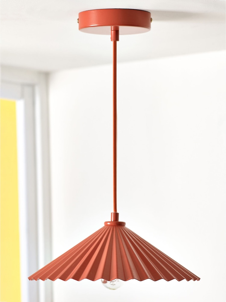 Novogratz Red Lowen Pendant - Image 1 of 4 Novogratz Red Lowen Pendant - Image 1 of 4