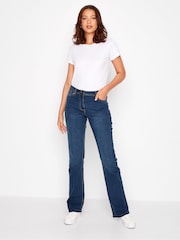 Long Tall Sally Blue RAE Stretch Bootcut Jeans - Image 2 of 4