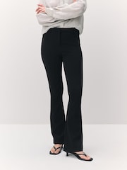 VERO MODA Black Flared Tailored Trousers - Image 1 of 5