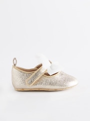 Baker by Ted Baker Baby Girls Padders Shoes With Bow - Image 2 of 5