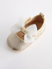 Baker by Ted Baker Baby Girls Padders Shoes With Bow - Image 3 of 5