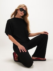 بنطلون بتقنية القص والخياطة من River Island - صورة 2 من 4