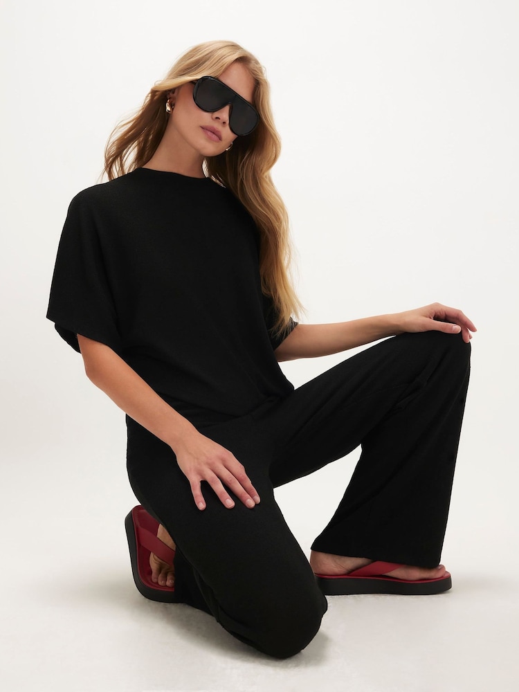 بنطلون بتقنية القص والخياطة من River Island - صورة 2 من 4