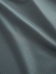 Slate Grey Active Textured Golf Polo Shirt - Image 9 of 9