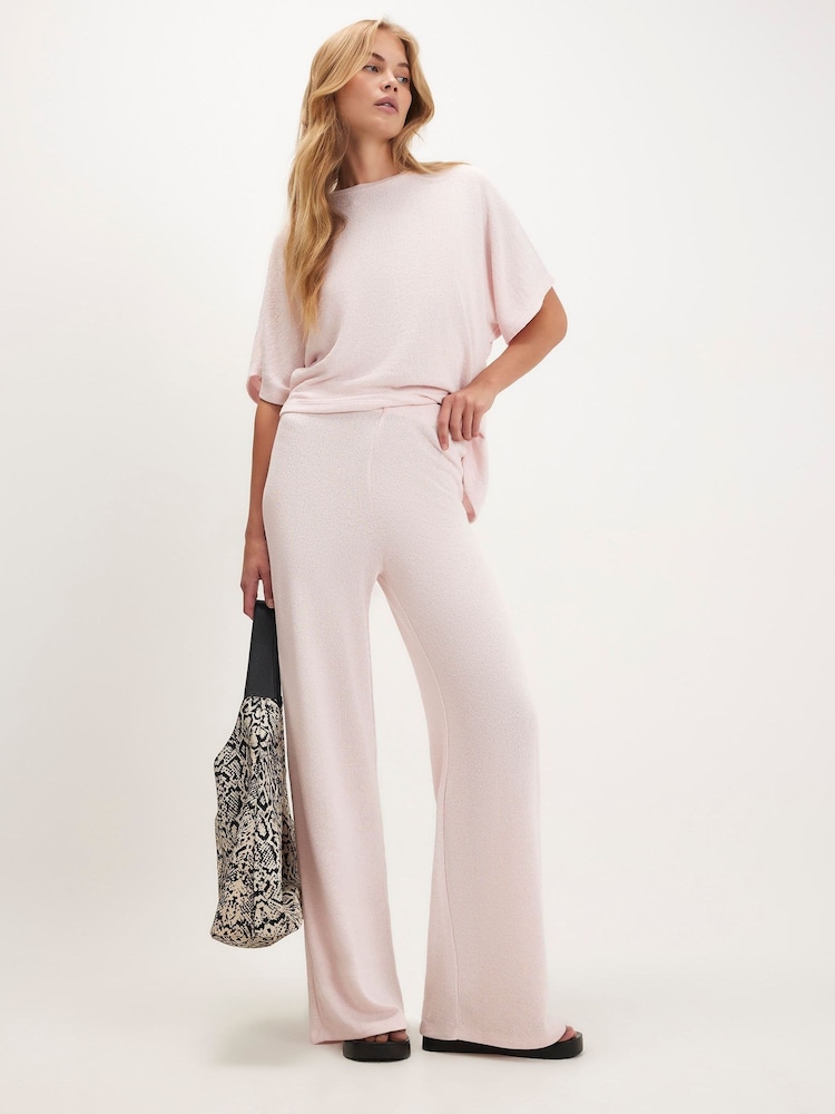 بنطلون بتقنية القص والخياطة من River Island - صورة 1 من 4