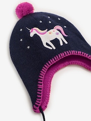 Jojo Maman Bébé Unicorn Applique Unicorn Appliqué Hat - Image 2 of 2
