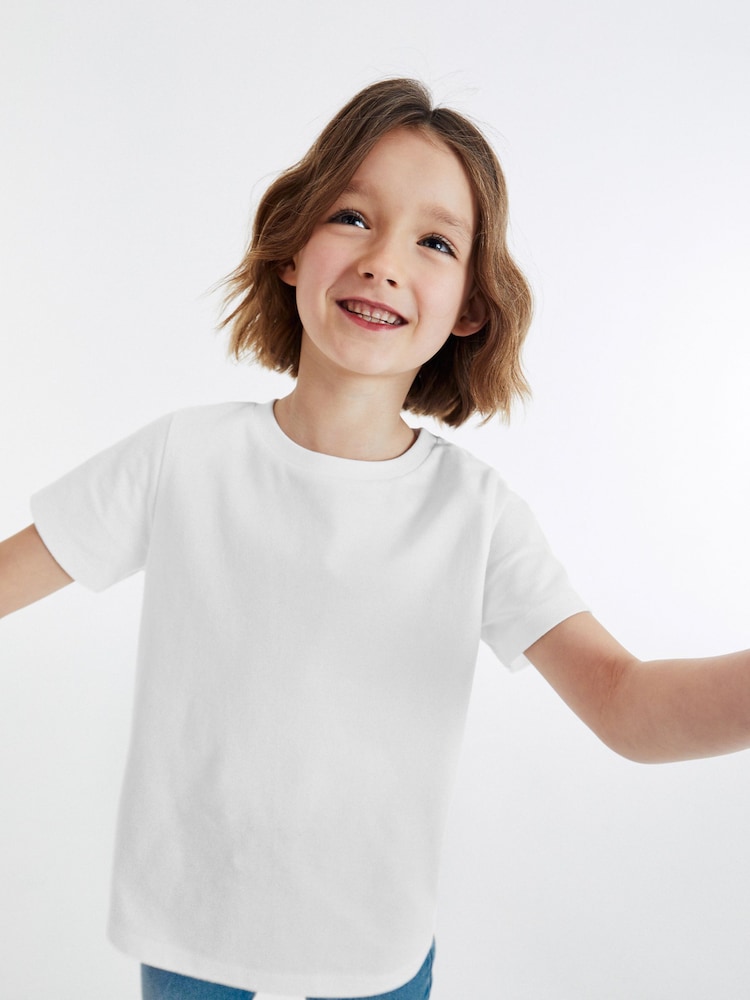 White T-Shirt (3-16yrs) - Image 1 of 6