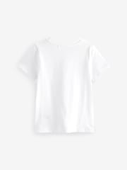 White T-Shirt (3-16yrs) - Image 5 of 6