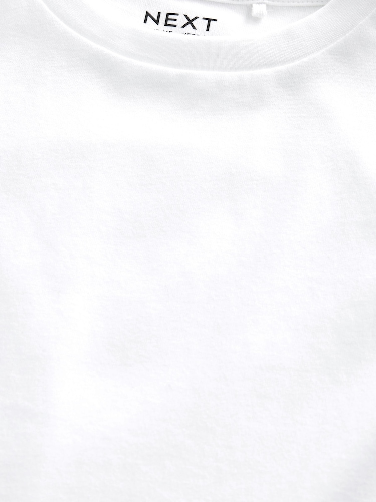 White T-Shirt (3-16yrs) - Image 6 of 6