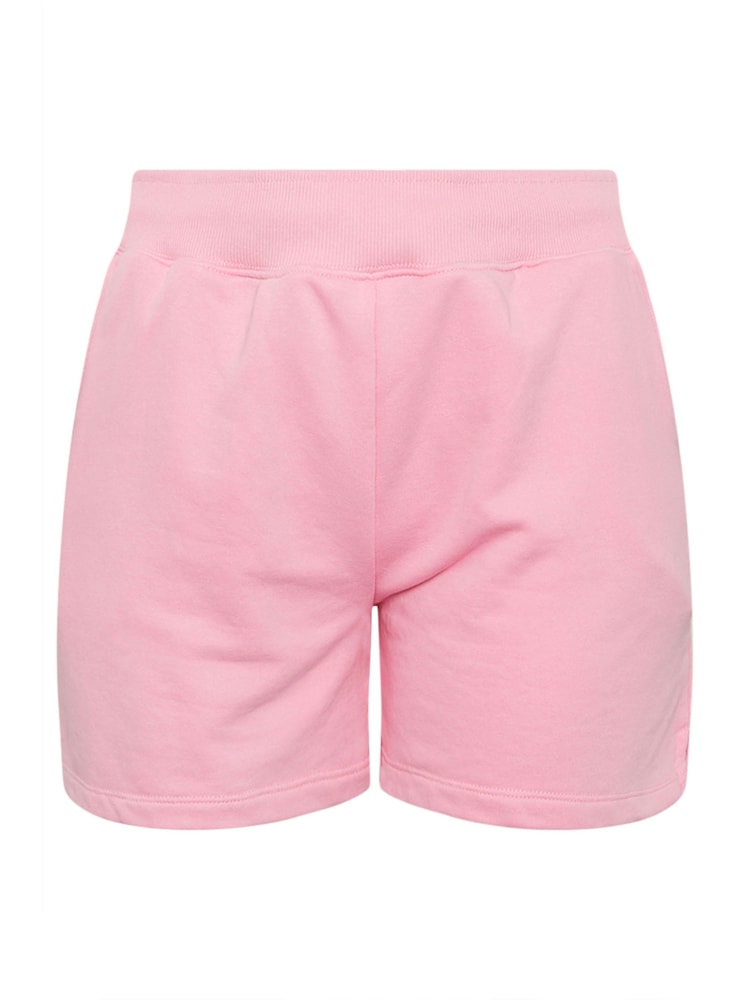 Yours Curve Pink Pocket Detail Jogger Shorts - Image 5 of 5