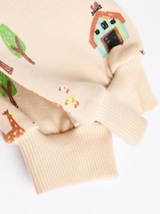 Neutral Farm Baby Sweatshirt and Joggers 2 Piece Set - Image 11 of 11