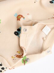 Neutral Farm Baby Sweatshirt and Joggers 2 Piece Set - Image 9 of 11