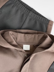 Charcoal Grey Baby Hooded Sweatshirt and Joggers Set - Image 11 of 15