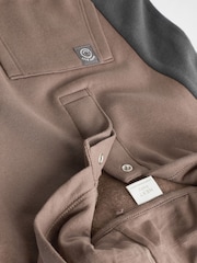 Charcoal Grey Baby Hooded Sweatshirt and Joggers Set - Image 12 of 15