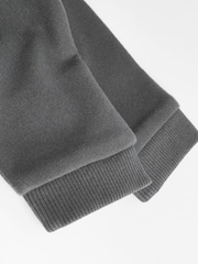 Charcoal Grey Baby Hooded Sweatshirt and Joggers Set - Image 13 of 15