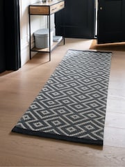 Grey Geo Diamond Runner - Image 3 of 3