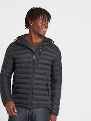 Tog 24 Black Drax Down Fill Hooded Jacket - Image 1 of 4