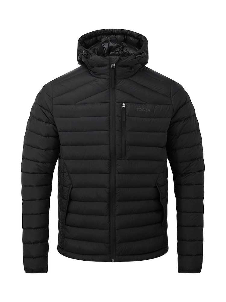 Tog 24 Black Drax Down Fill Hooded Jacket - Image 4 of 4