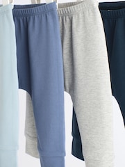 Blue Baby Leggings 4 Pack - Image 4 of 7