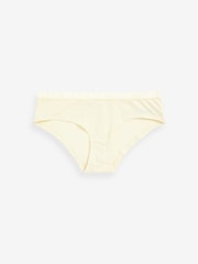Pastel Colours Short Cotton Rich Logo Knickers 4 Pack - Image 9 of 10