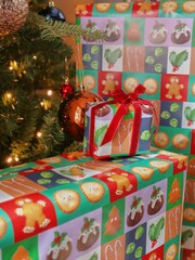 Festive Food Standard Width, 15m Christmas Wrapping Paper - Image 2 of 4