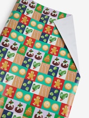 Festive Food Standard Width, 15m Christmas Wrapping Paper - Image 3 of 4
