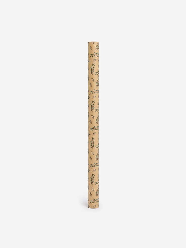 Craft Floral Standard Width, 15m Christmas Wrapping Paper - Image 4 of 4