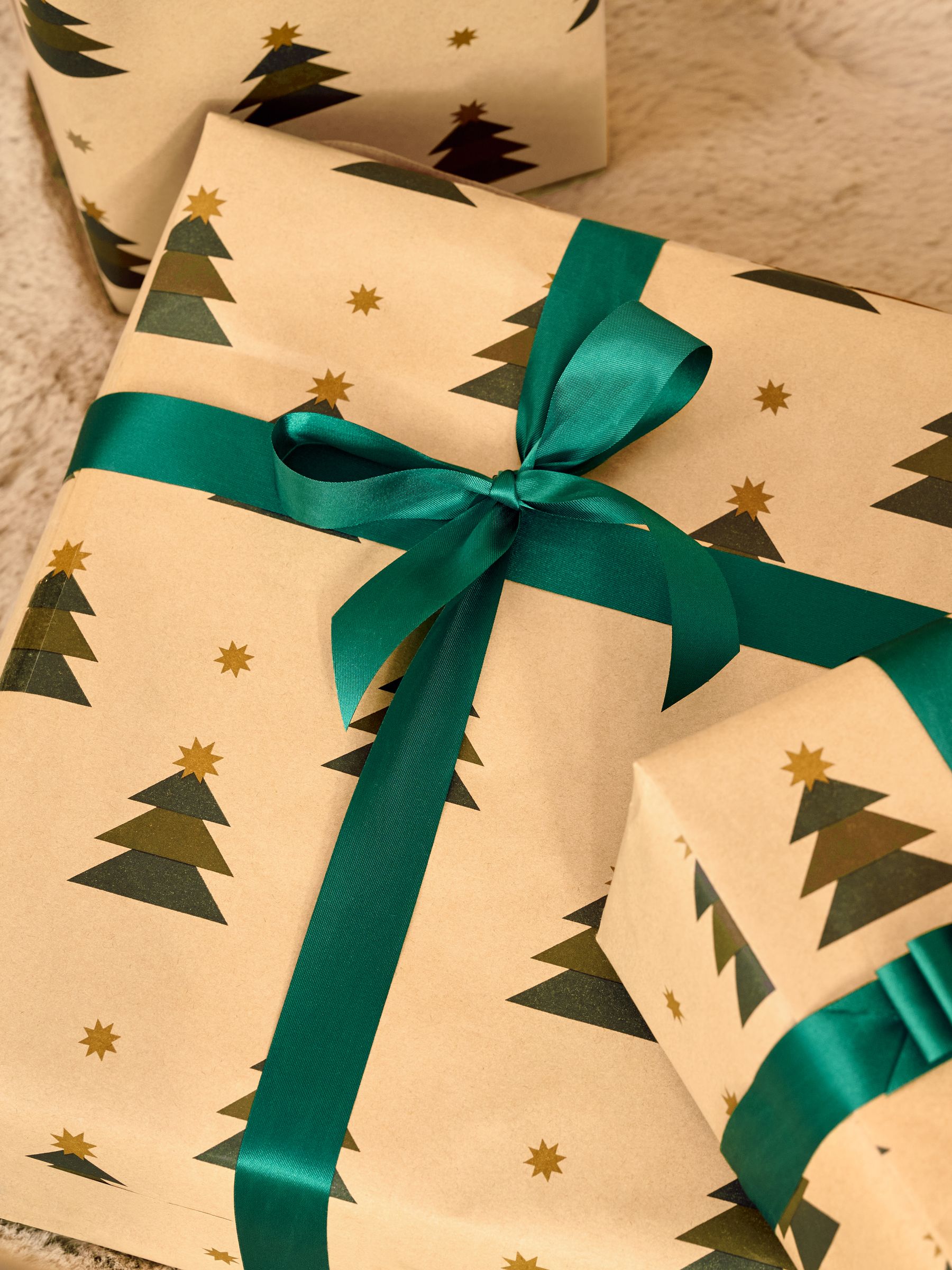 Christmas wrapping paper and ribbon sale