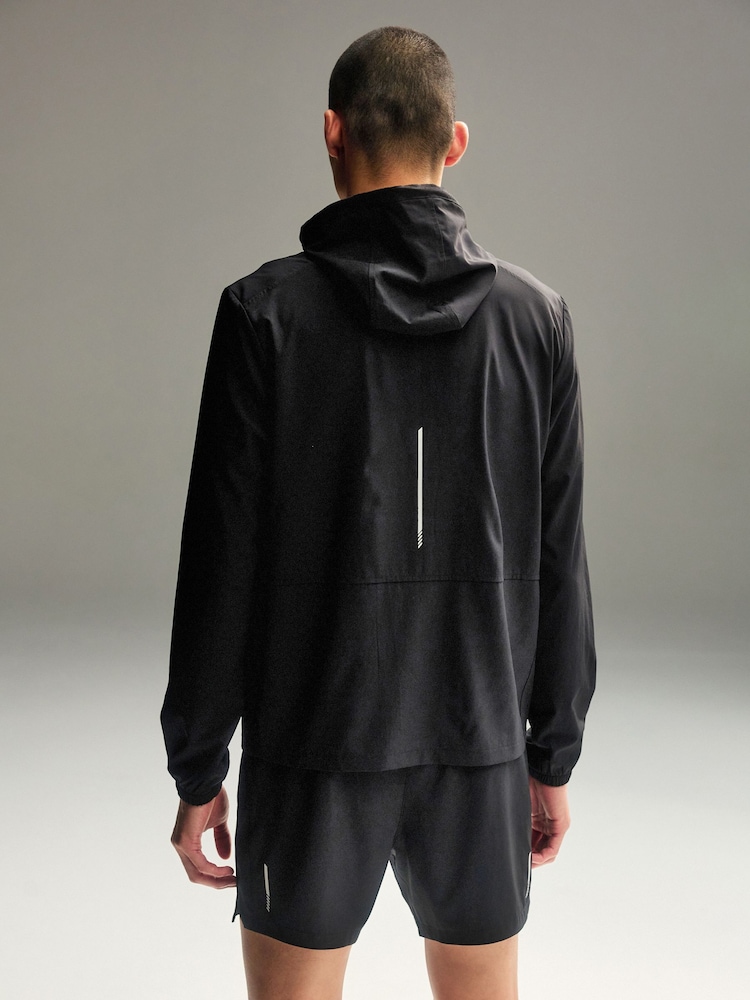 Noir - Standard - Veste zippée Active Gym - Image 5 of 10