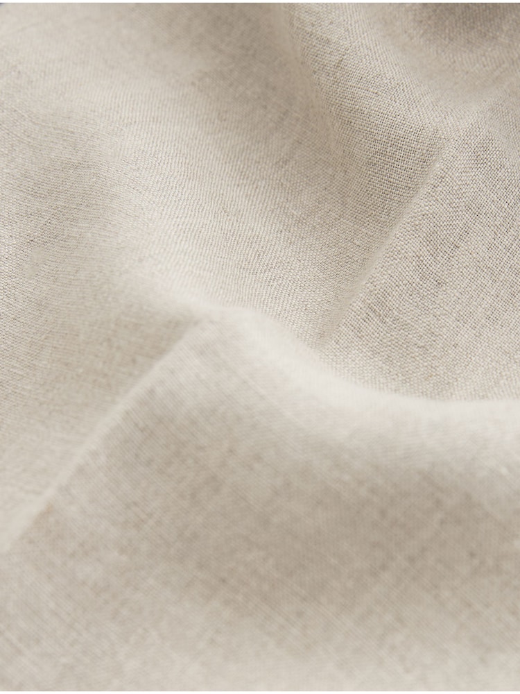 Neutral Slim Fit Signature Leomaster 100% Linen Suit: Trousers - Image 10 of 10