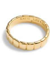 Katie Loxton Gold Tone Amulet Waterproof Skinny Ring - Image 1 of 3
